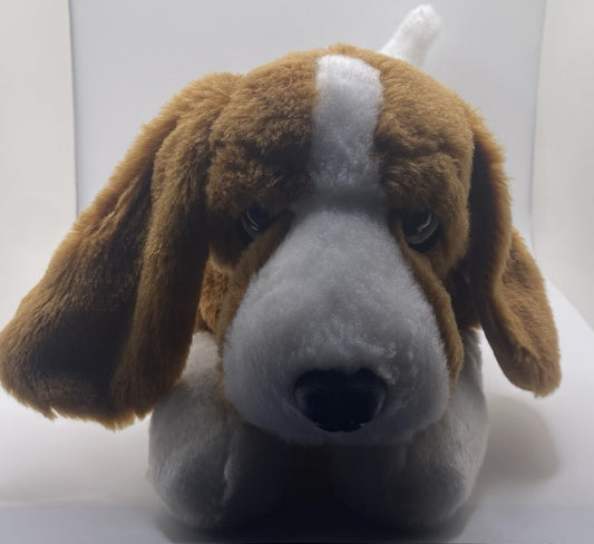 Aurora - Medium Brown Flopsie - 12" Basset Hound - Adorable Stuffed Animal