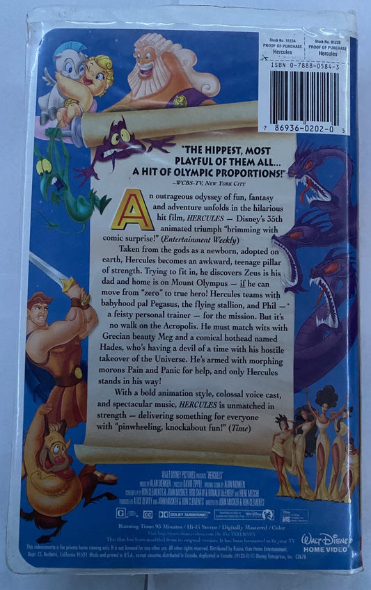 Hercules (VHS, 1998)