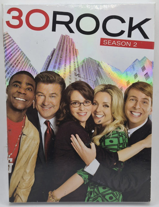 30 Rock: Season 2 (DVD, 2008, 2-Disc Set)(TESTED WORKS)