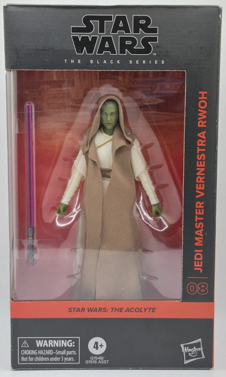 Star Wars Black Series Jedi Master Vernestra Rwoh 6" Figure Acolyte 2024 Hasbro