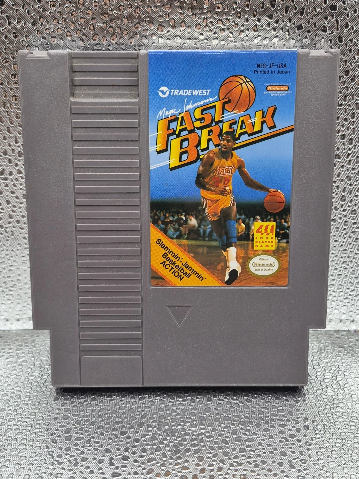 1990 Magic Johnson's - Fast Break (Nintendo) NES Game Cartridge only