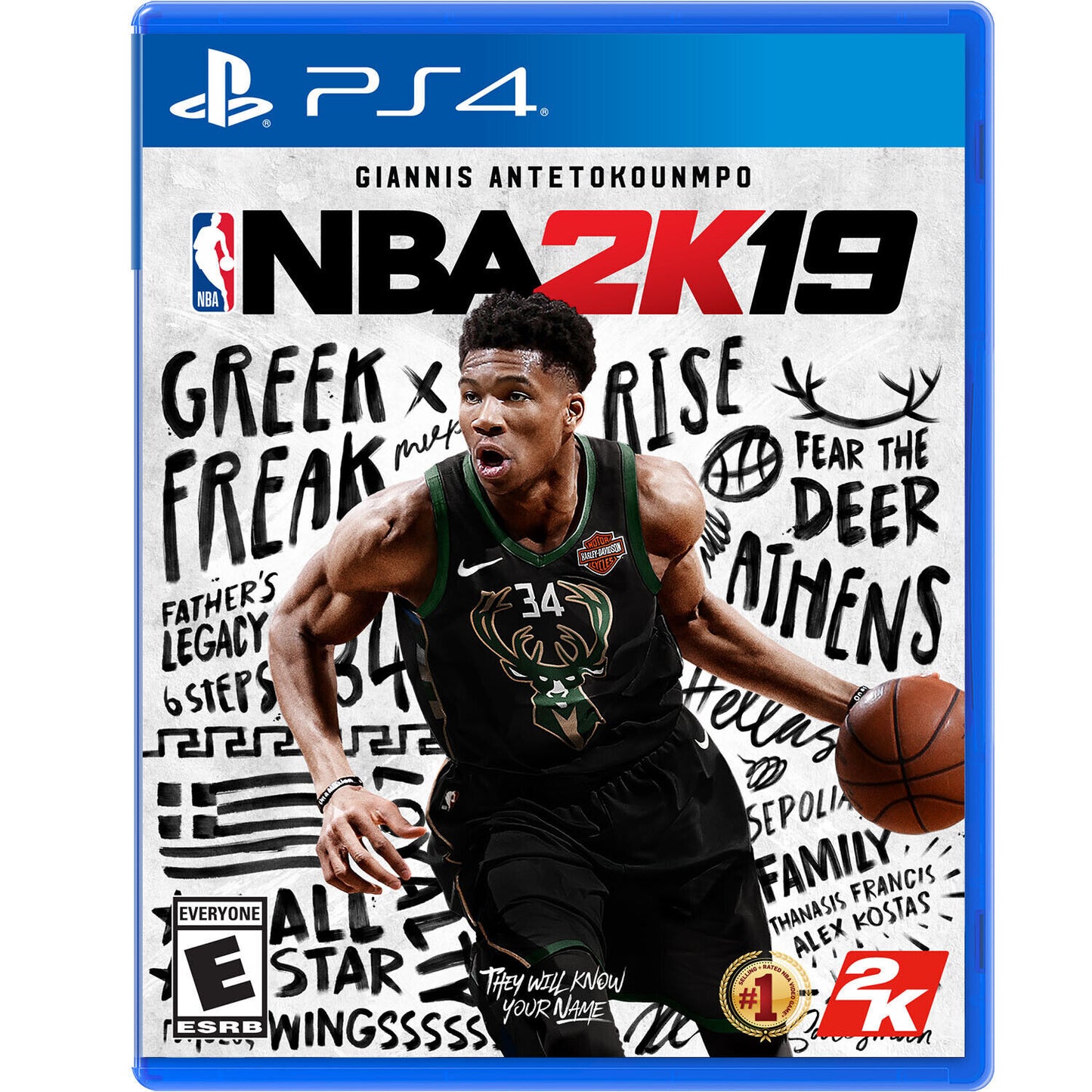 NBA 2K19 (PlayStation 4, 2018) Disc Only (tested)