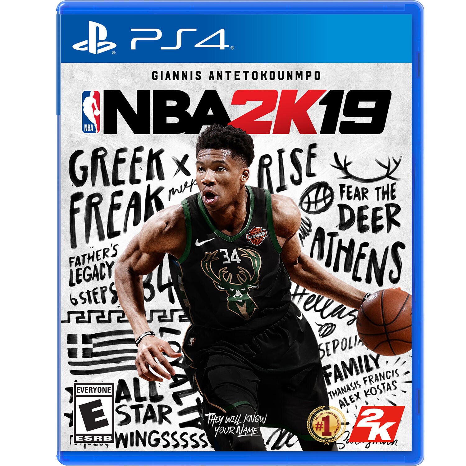 NBA 2K19 (PlayStation 4, 2018) Disc Only (tested)