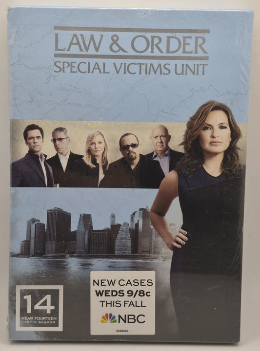 Law & Order-Special Victims Unit: Year Fourteen (DVD, 2012) Brand New SEALED !