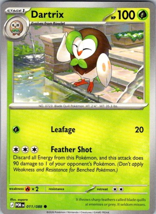 Dartrix Common ME03: Perfect Order 011/088 NM