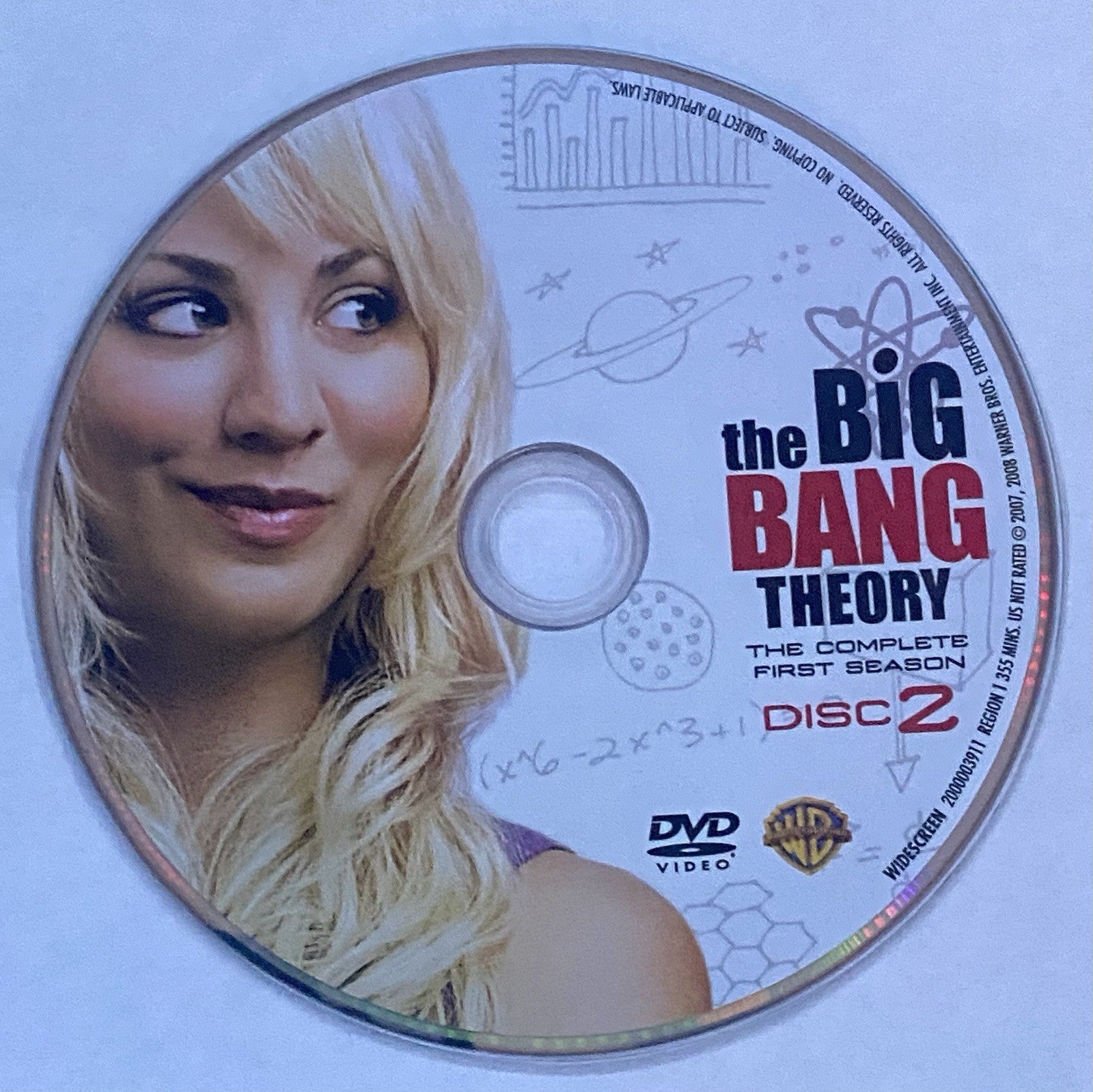 The Big Bang Theory: the Complete First Season (DVD, 2007)