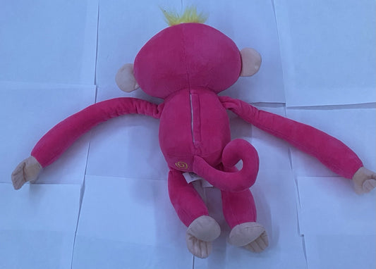 Fingerlings HUGS 16" Interactive Pink Bella Monkey Stuffed Plush Tested/Working 