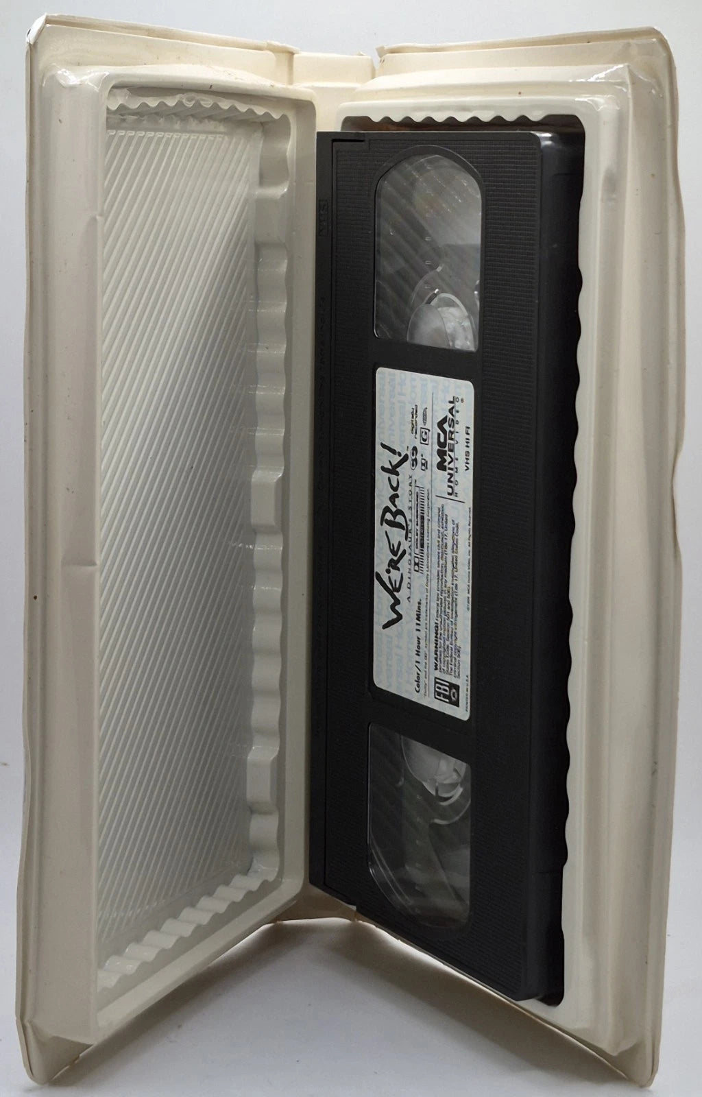 Were Back A Dinosaurs Story (VHS, 1994, Clamshell)(TESTED WORKS)