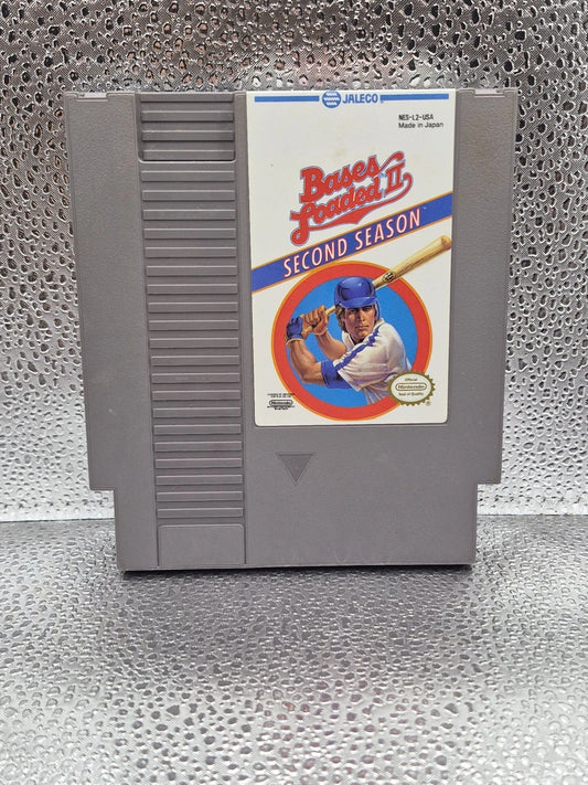 Bases Loaded II 2 Second Season (Nintendo Entertainment System, 1990) NES Tested