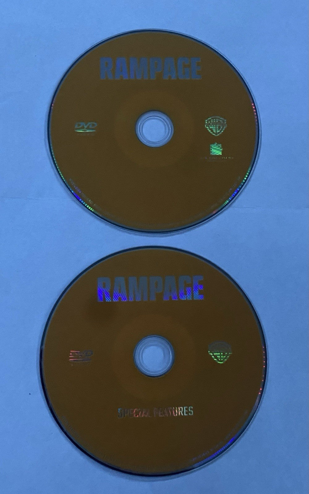 Rampage (DVD, 2018)