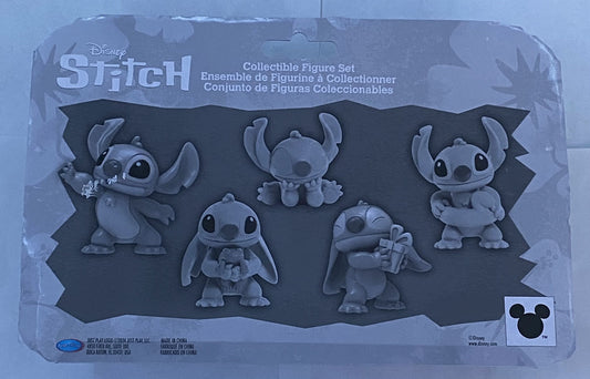 New Disney Stitch Collectible Figure Set (5 Figures)