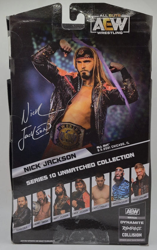 All Elite Wrestling AEW Nick Jackson Series 10 Unmatched Collection Toy Figure