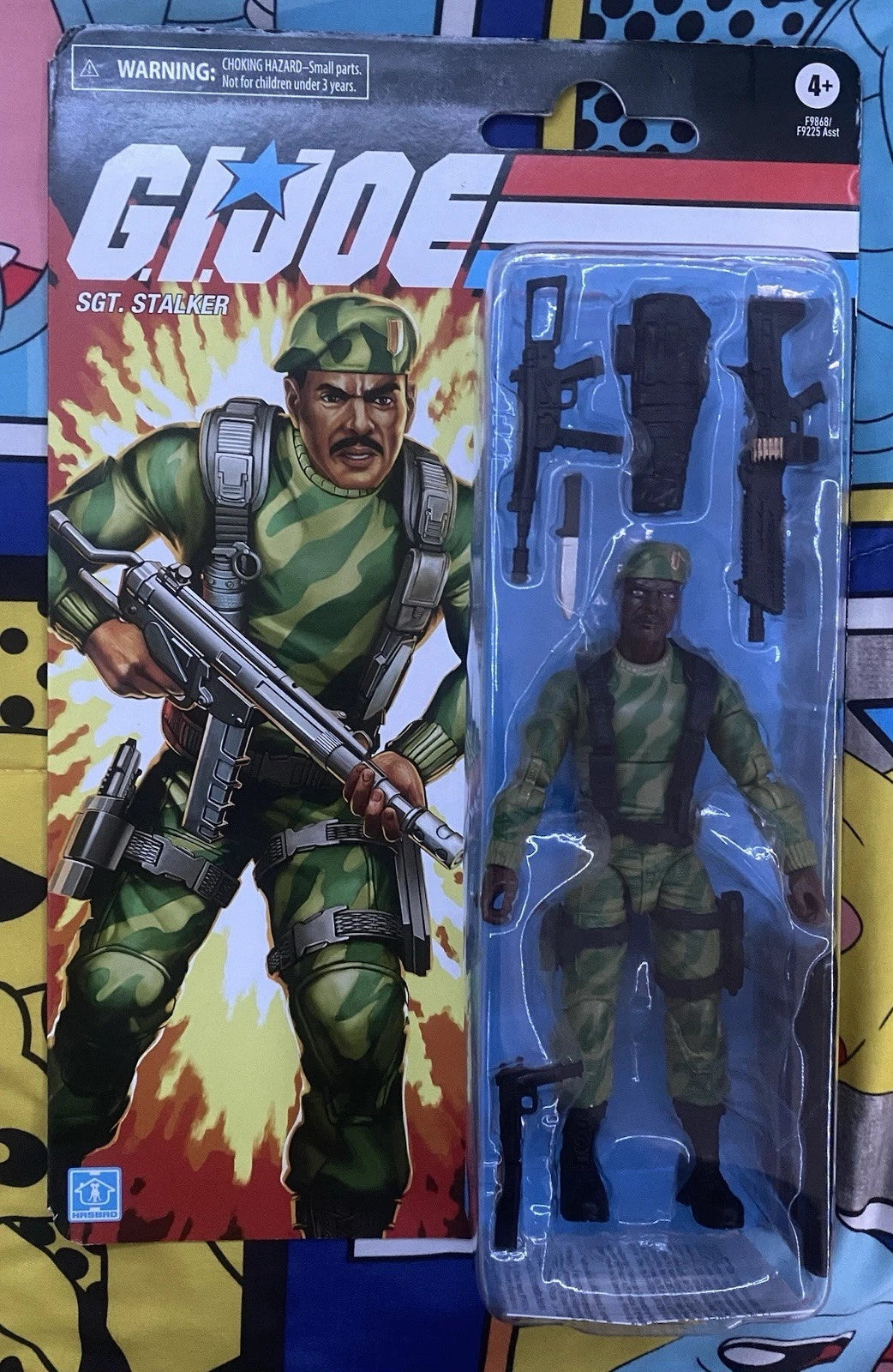 Gi Joe Classified Series Retro Sgt. Stalker 6" Figure BRAND NEW !