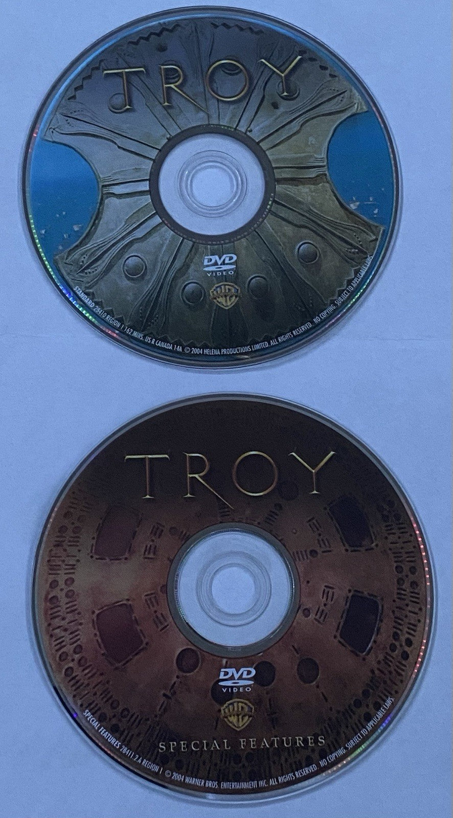 Troy (DVD, 2005, 2-Disc Set, Full Frame)