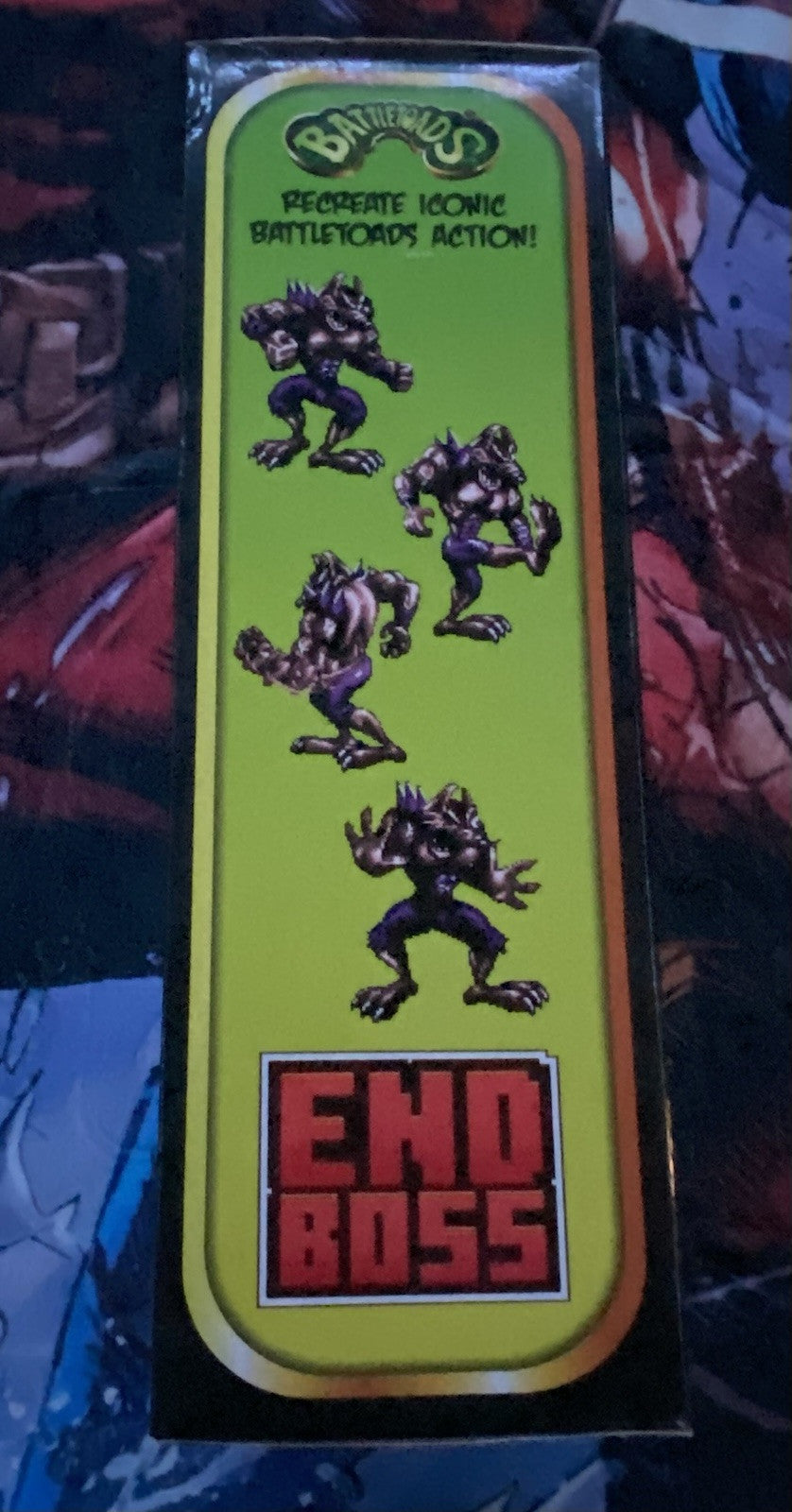 Battletoads GENERAL VERMIN 12” Action Figure Premium DNA END BOSS Collection NEW