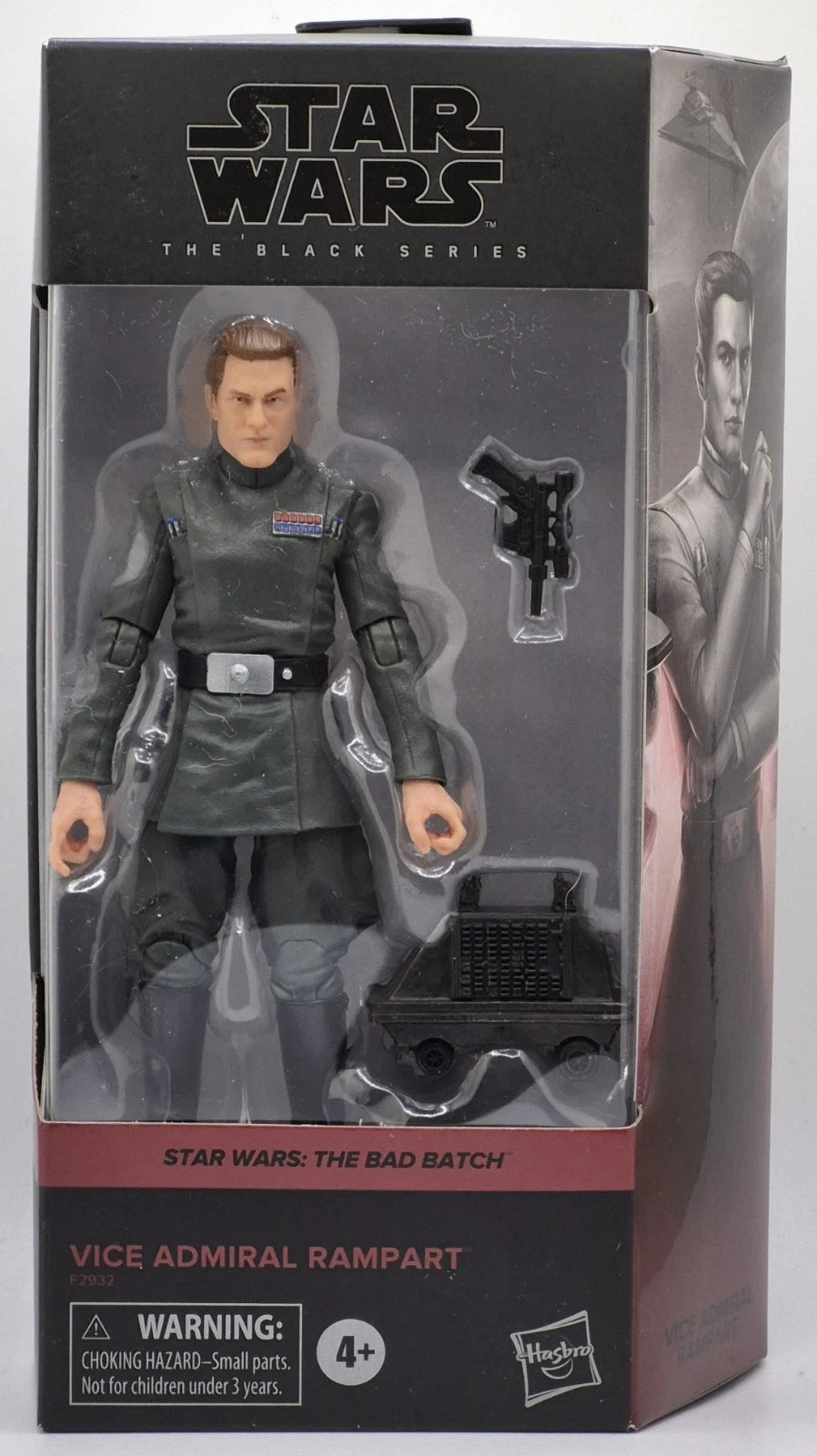 Hasbro Star Wars The Black Series The Bad Batch Vice Admiral Rampart