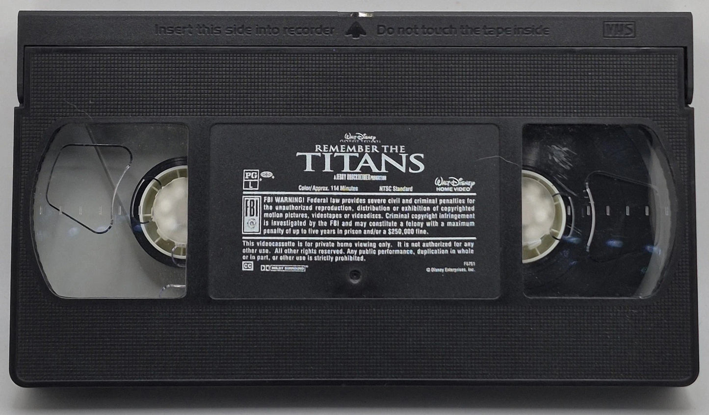 Remember the Titans (VHS, 2000)(TESTED Works)
