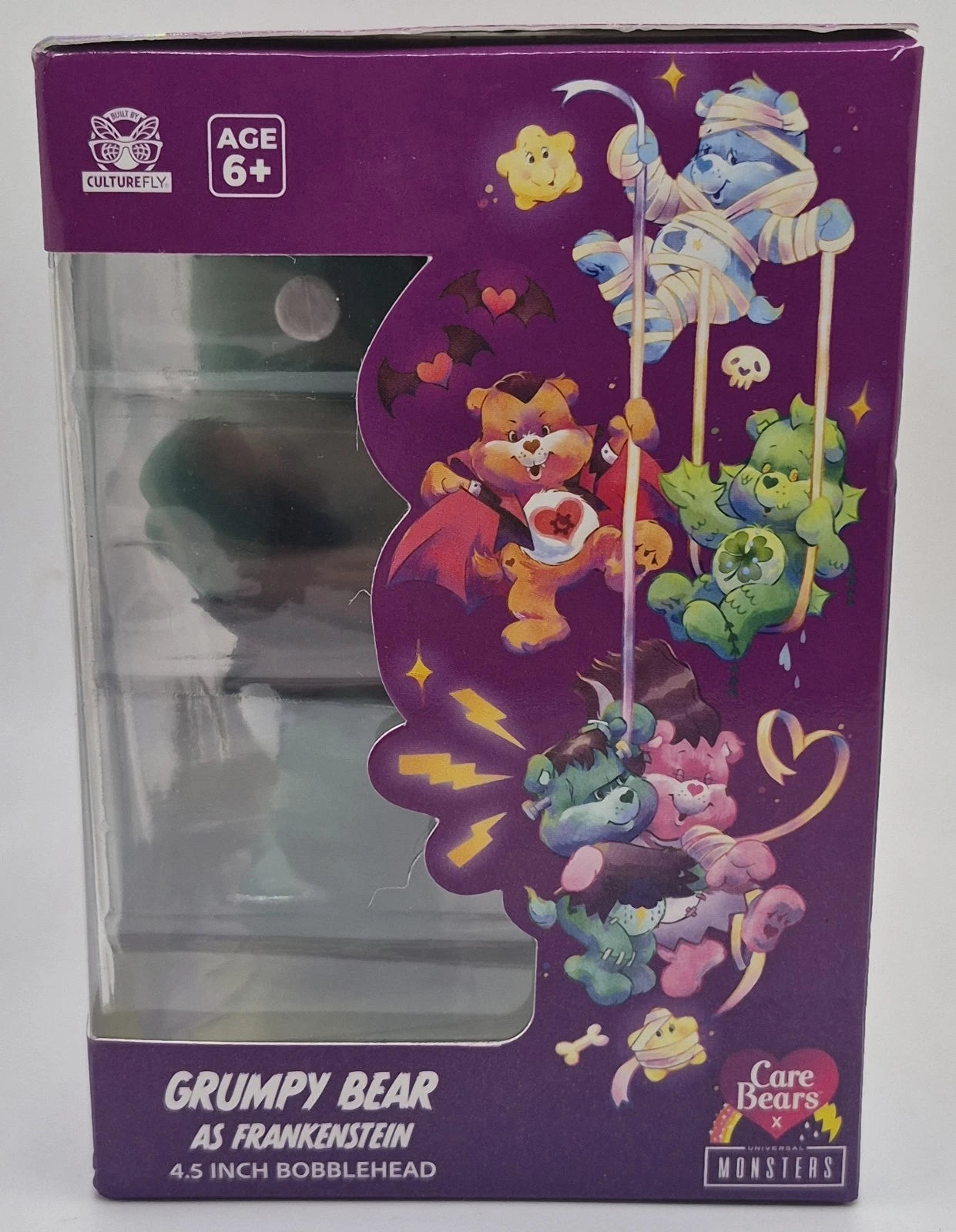 Care Bears X Universal Monsters - GRUMPY BEAR as Frankenstein Culturefly