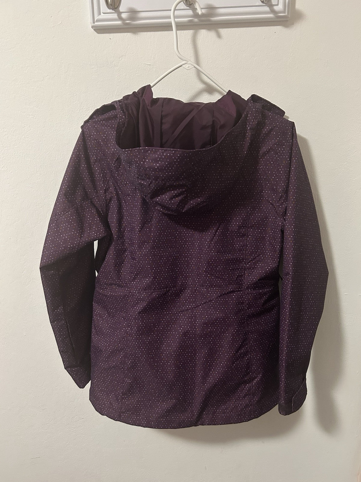 COLUMBIA NORDIC POINT Interchange Hood Jacket Size:XS COLOR:Purple