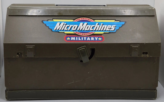1988 Vtg Micro Machines Military Tool Box Playset
