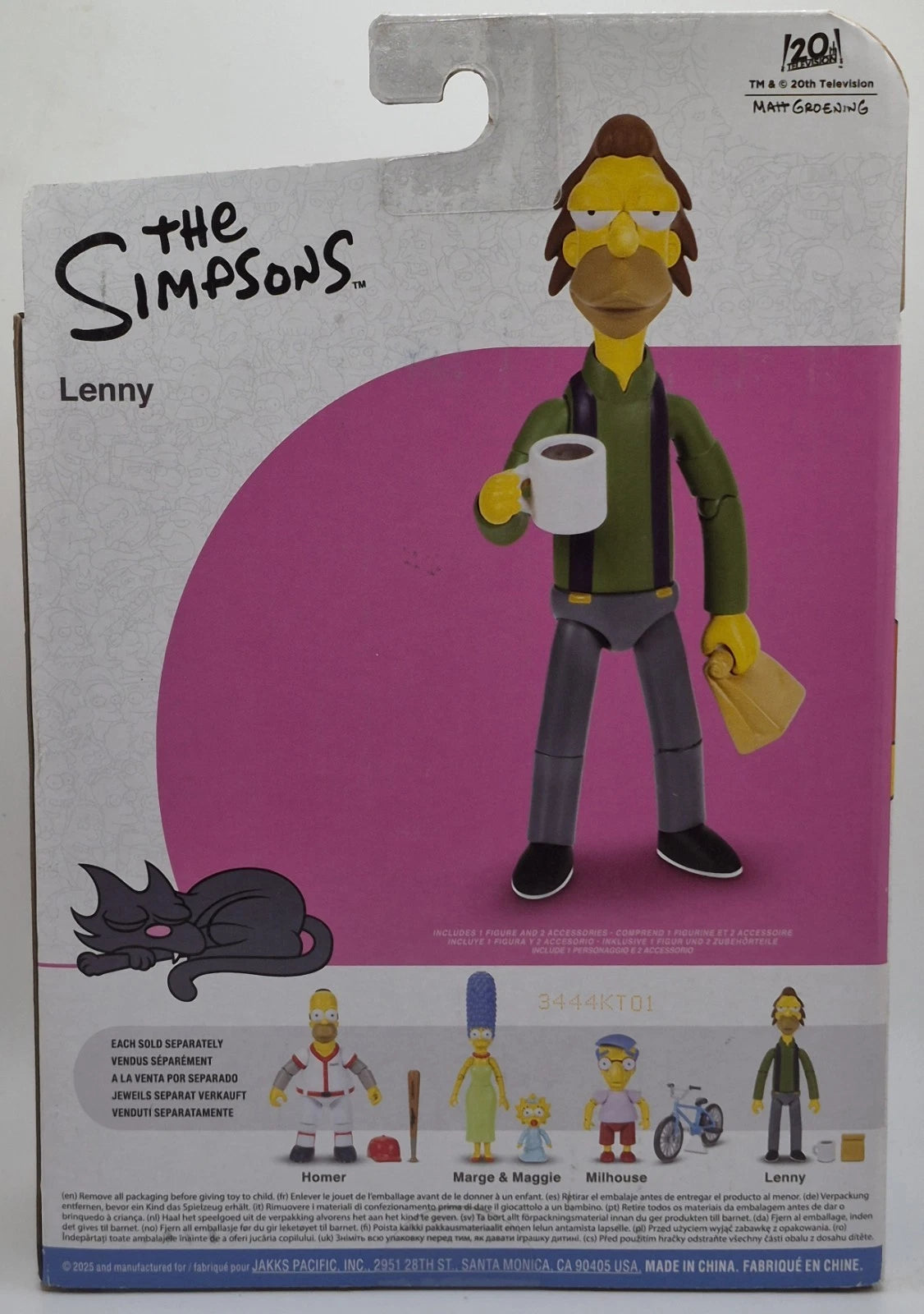 Jakks Pacific The Simpson Lenny Leonard 5" Action Figure