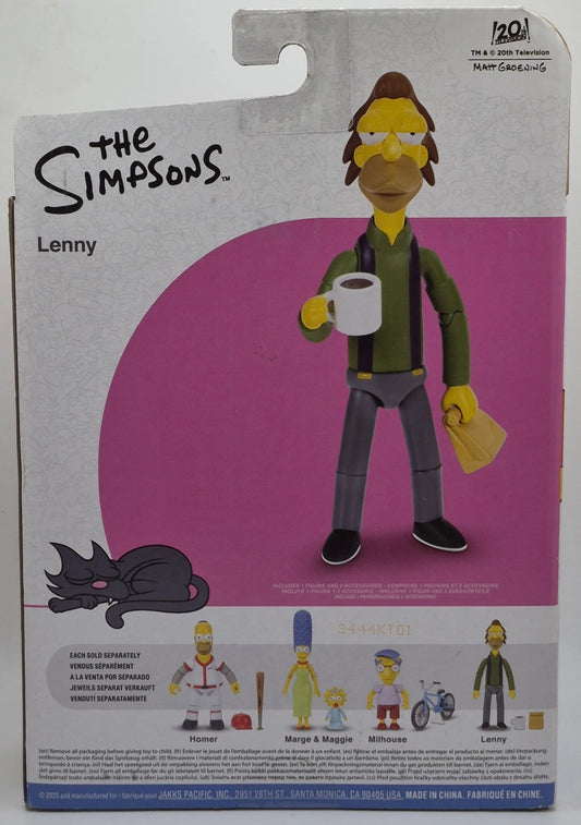 Jakks Pacific The Simpson Lenny Leonard 5" Action Figure
