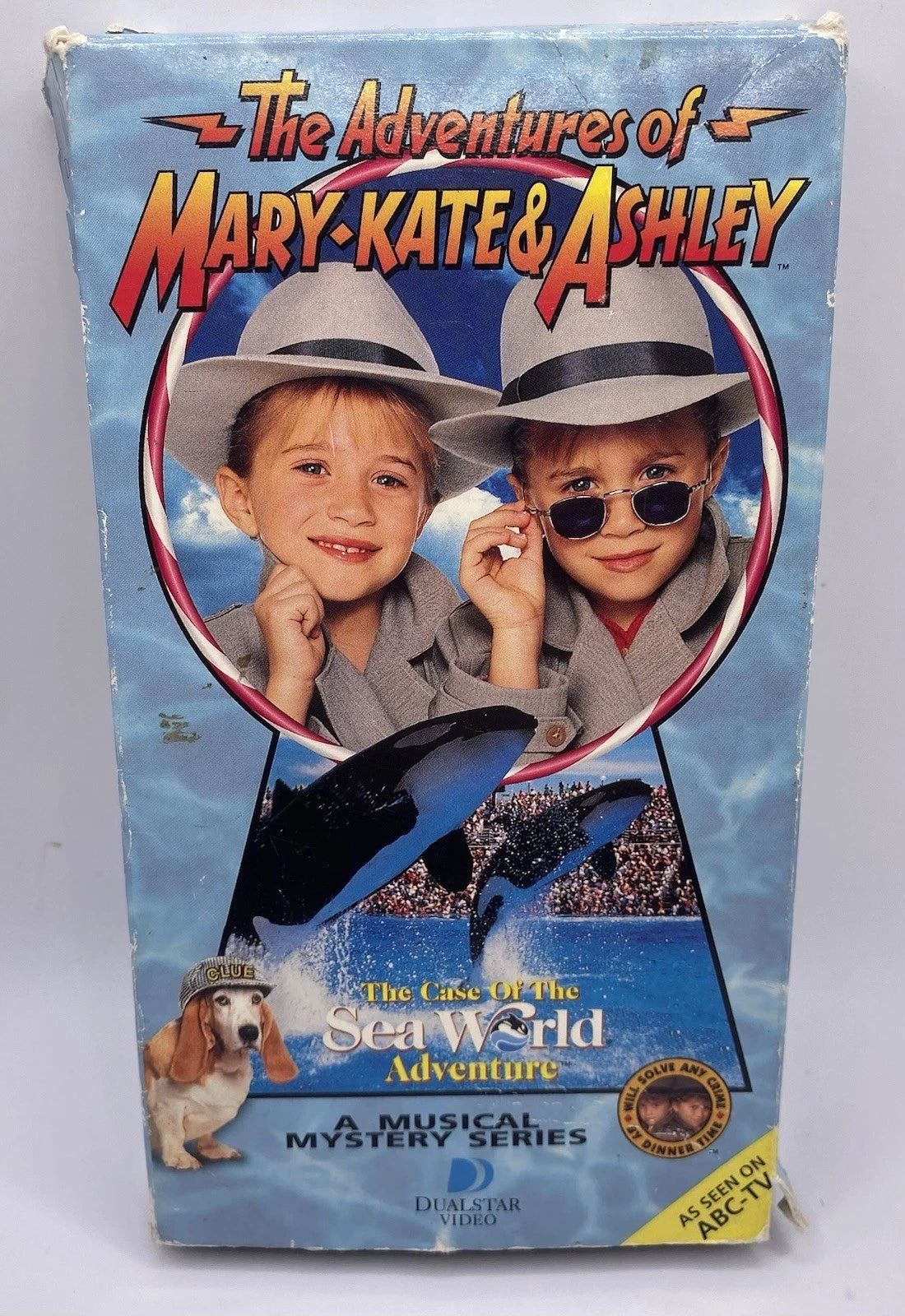 The Case of the Sea World Adventure by Mary-Kate and Ashley Olsen (VHS,...