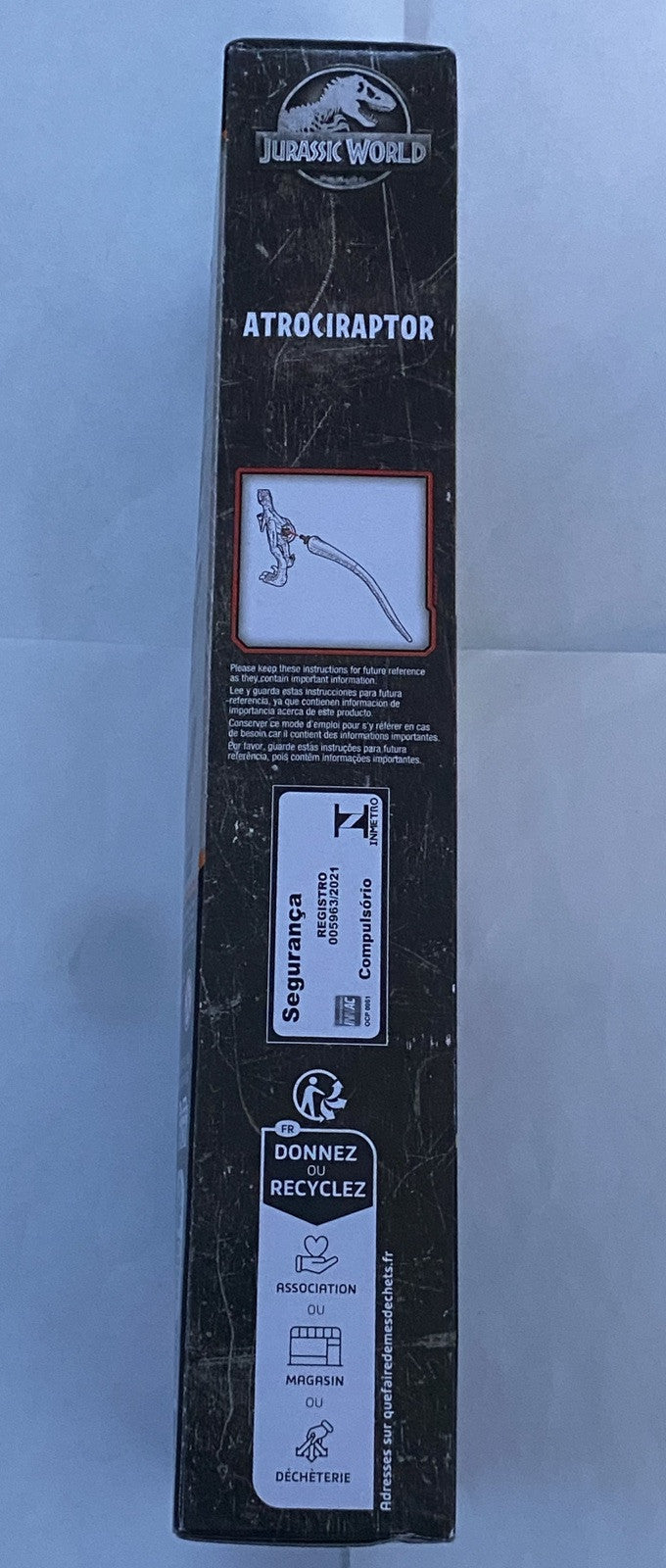 Jurassic World Dominion Atrociraptor 12in Dinosaur Action Figure
