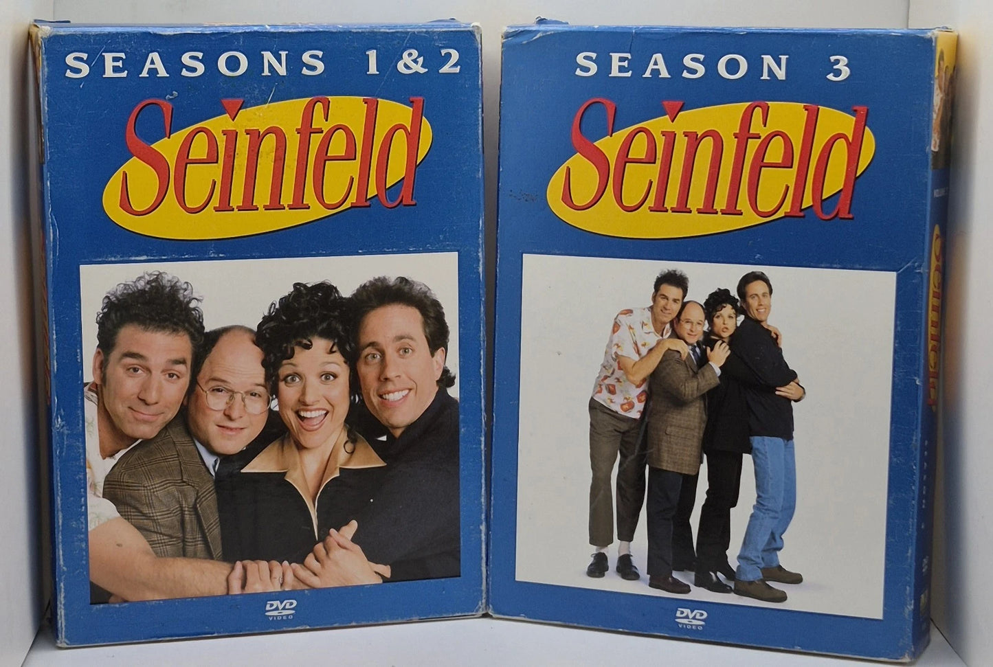 Seinfeld Complete Vol#1&2 SEASON #1-3 (DVD, 2004, 8-Disc Set)(Tested Works)