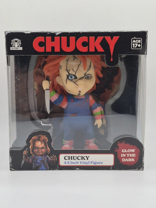 Culturefly Chucky 4.5 Inch Vinyl Figure Child's Play Halloween Gift NIB