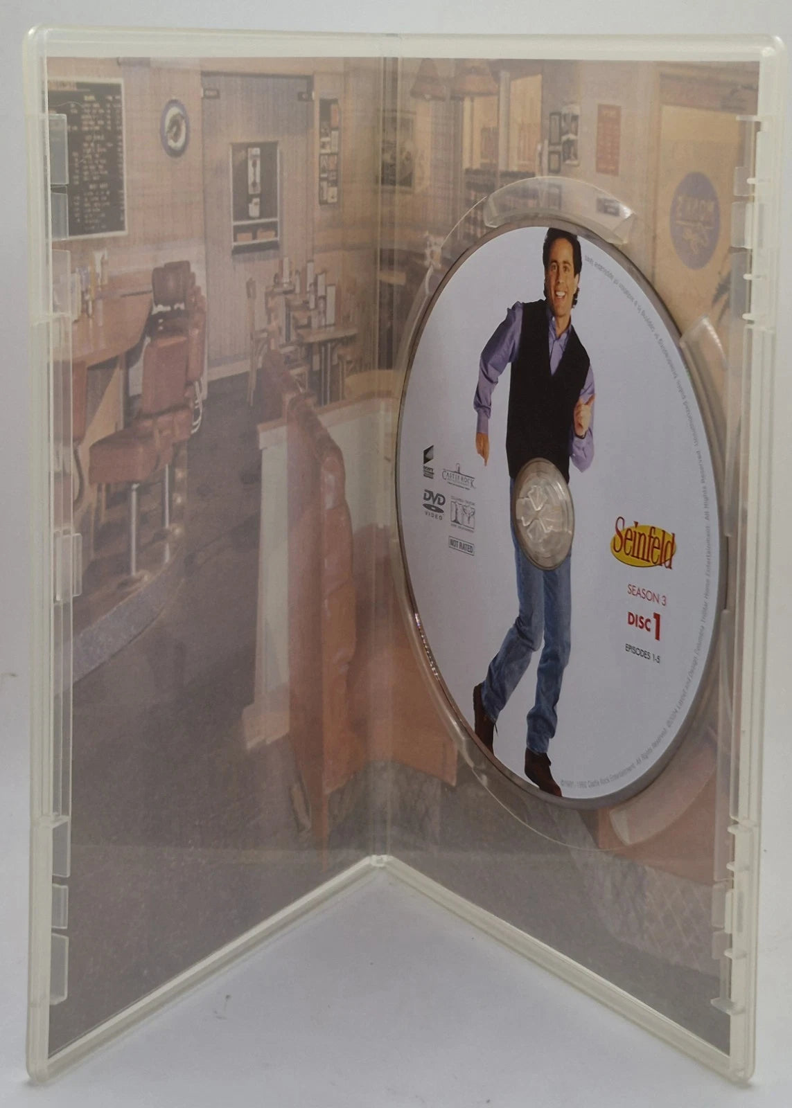 Seinfeld Complete Vol#1&2 SEASON #1-3 (DVD, 2004, 8-Disc Set)(Tested Works)