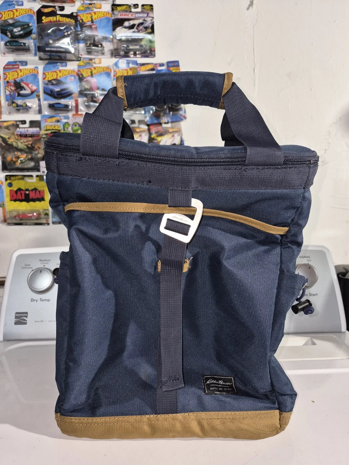 Eddie Bauer Unisex-Adult Bygone Backpack Cooler, Med Indigo Regular ONESZE