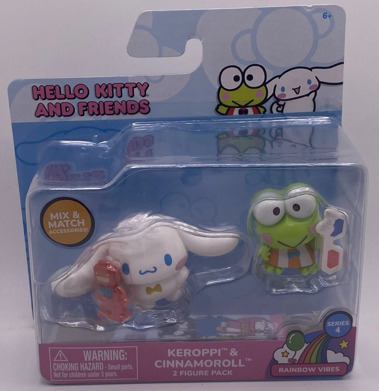 Keroppi & Cinnamoroll 2 Pack Figure New Hello Kitty & Friends Sanrio !