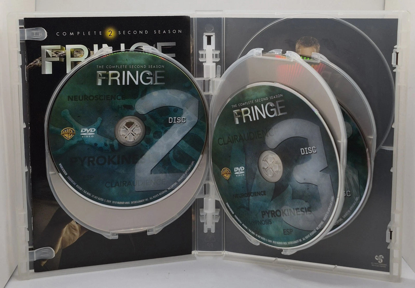 Fringe: the Complete Second Season (DVD)(TESTED WORKS)