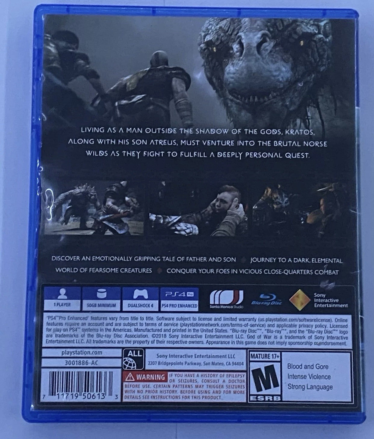 God of War Collector's Edition (PS4, 2018)