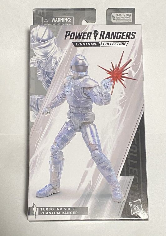 Power Rangers Turbo Invisible Phantom Ranger Figure Lightning Collection 2023