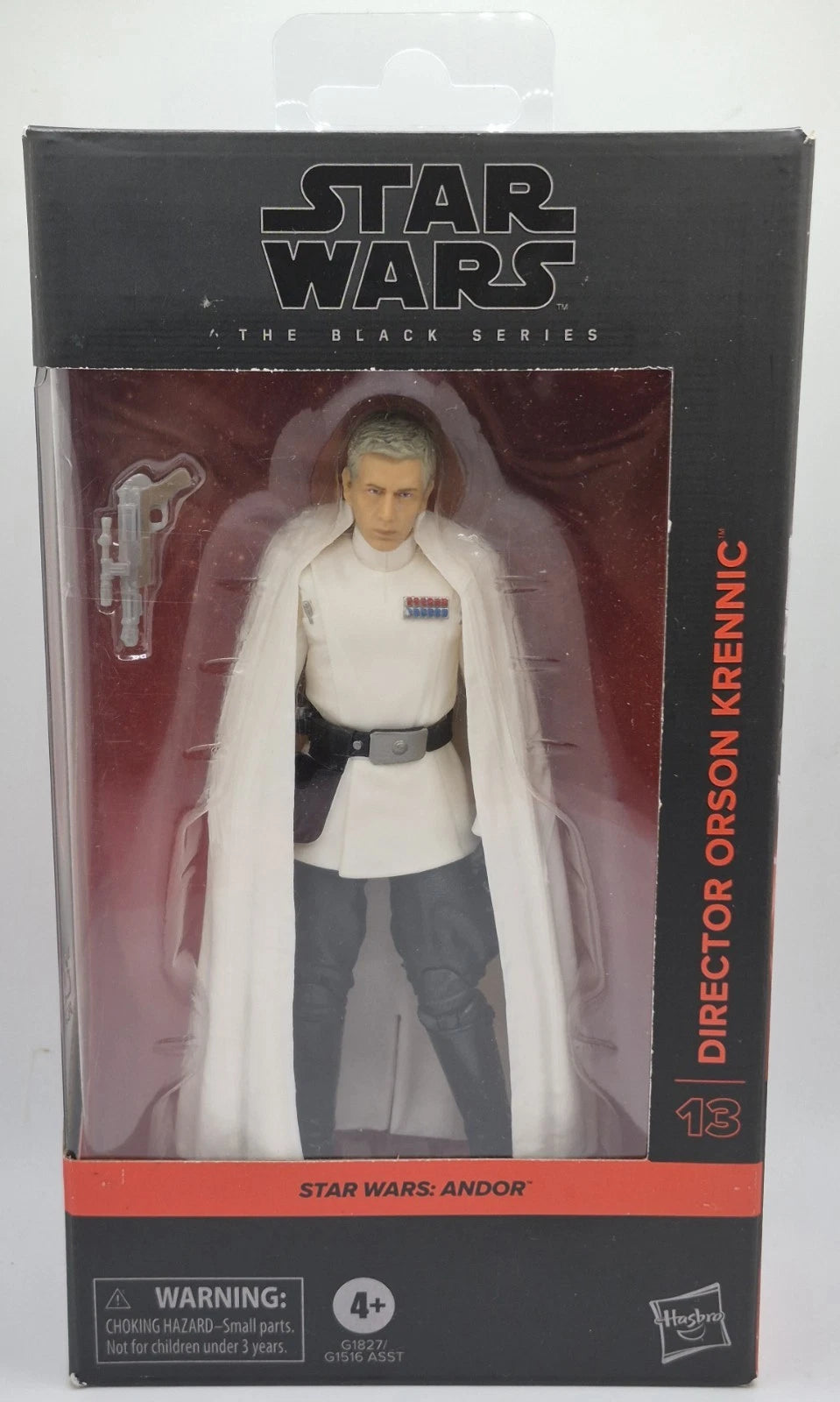 Hasbro Star Wars Black Series Director Orson Krennic Andor #13 6" Figure New