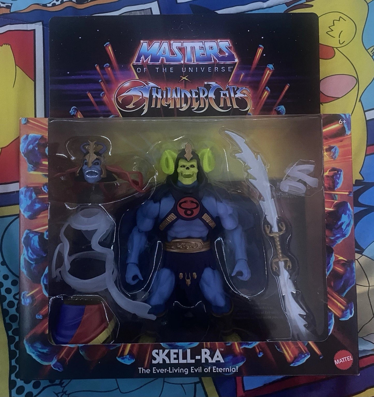 Mattel Masters Of The Universe X Thundercats Skell-Ra MOTU / Unpunched!! 🔥🔥