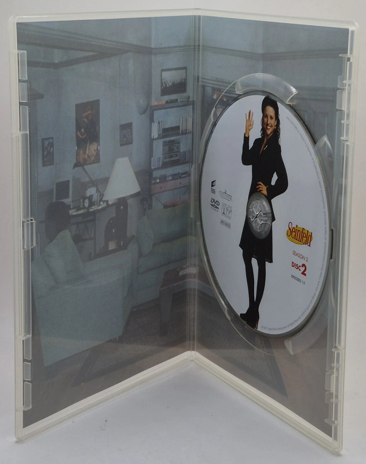 Seinfeld Complete Vol#1&2 SEASON #1-3 (DVD, 2004, 8-Disc Set)(Tested Works)