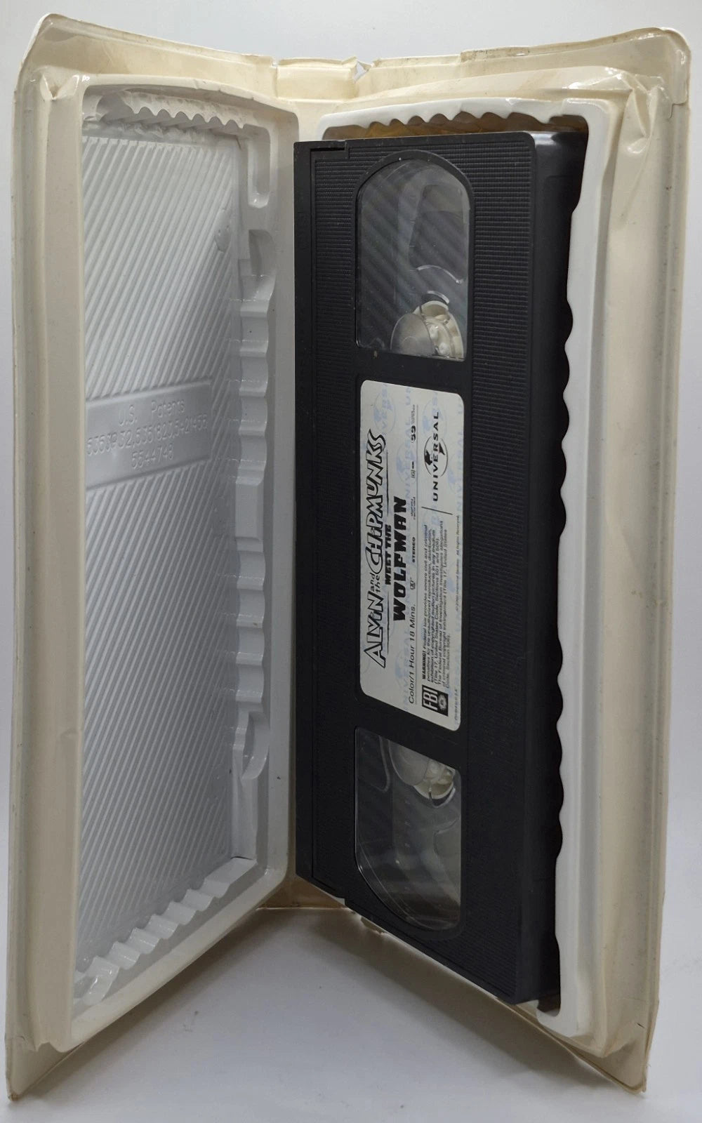 Alvin and the Chipmunks Meet the Wolfman (VHS, 2000)(TESTED WORKS)