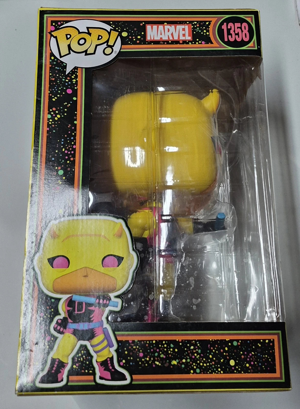Funko Pop! Vinyl Jumbo 10 in: Marvel - Daredevil (Black Light) - Target