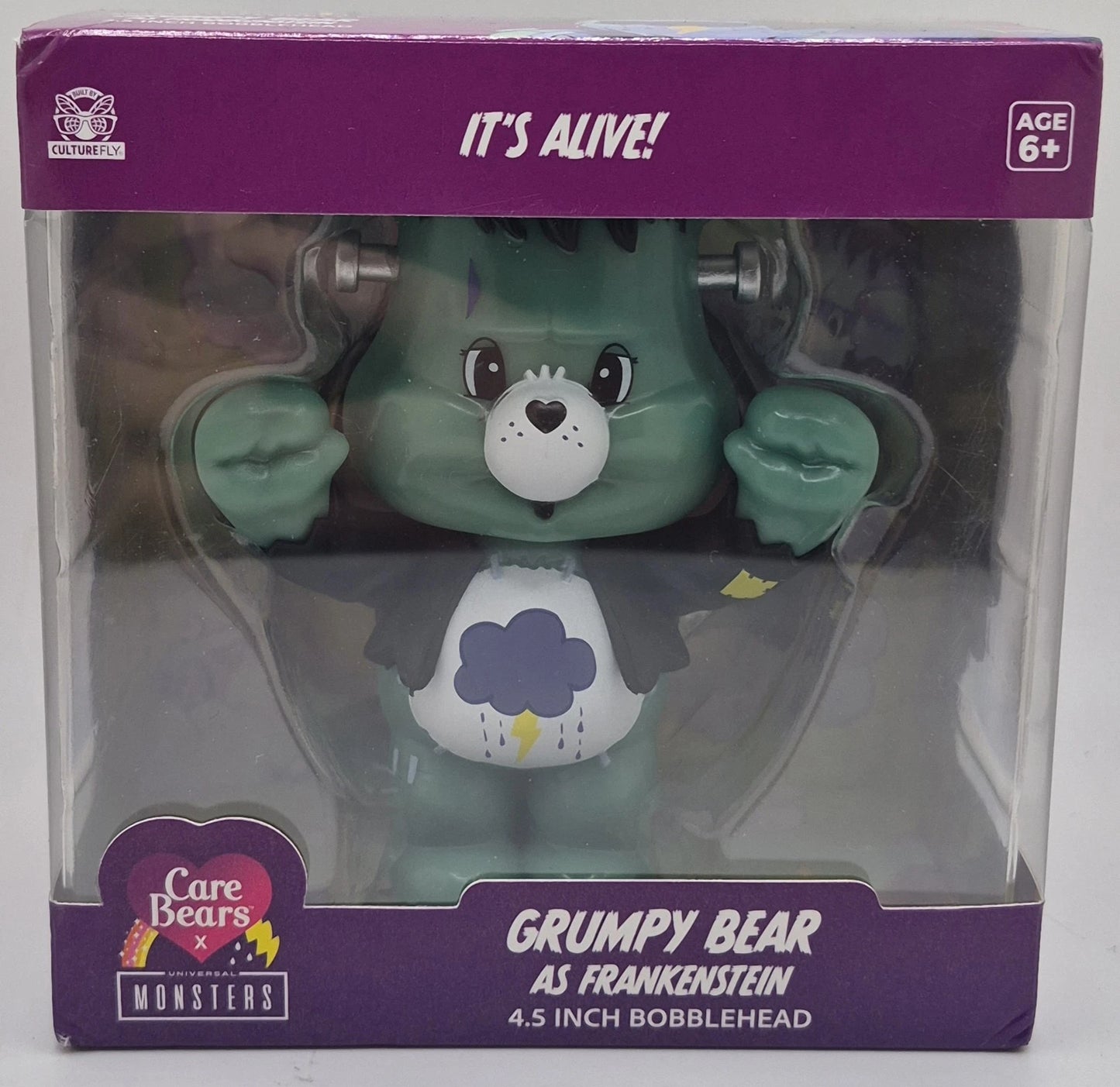 Care Bears X Universal Monsters - GRUMPY BEAR as Frankenstein Culturefly