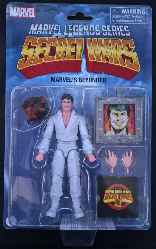 Marvel Legends Secret Wars Marvel's Beyonder 6" Figure 40th Anniversary Edition