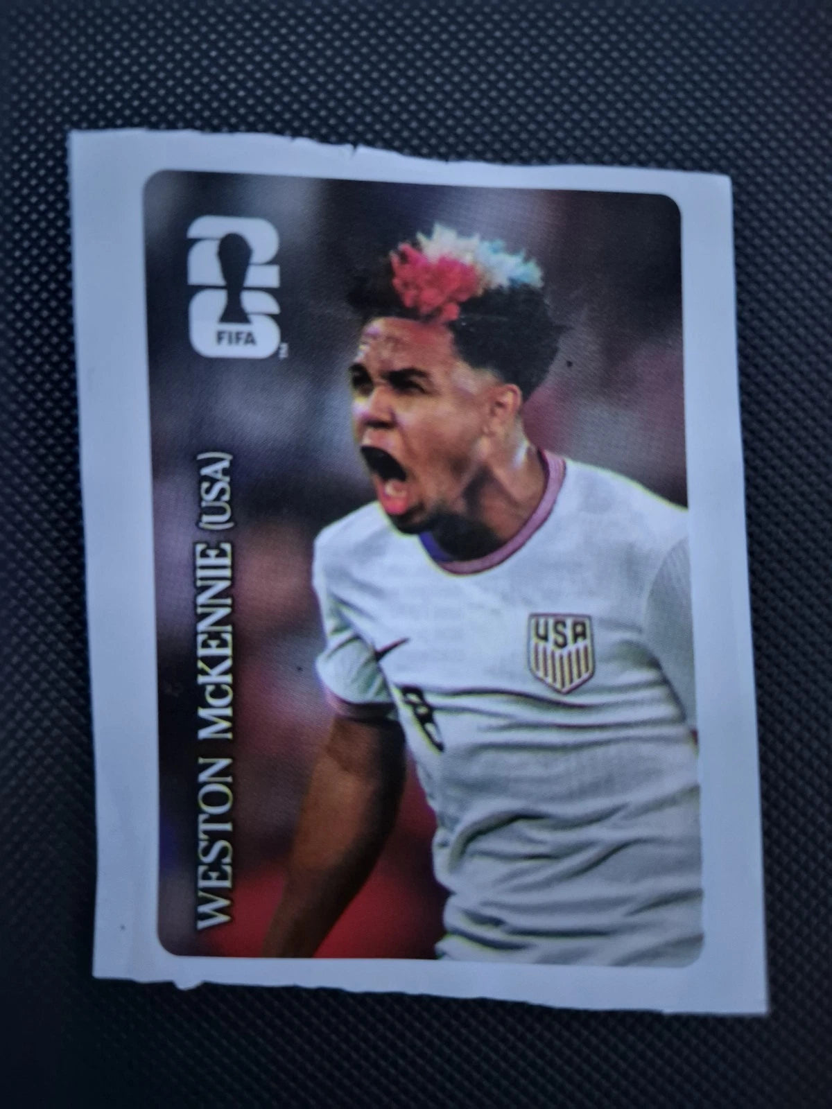 2026 Panini FIFA World Cup Coca-Cola Sticker - Weston McKennie (USA) USMNT #8