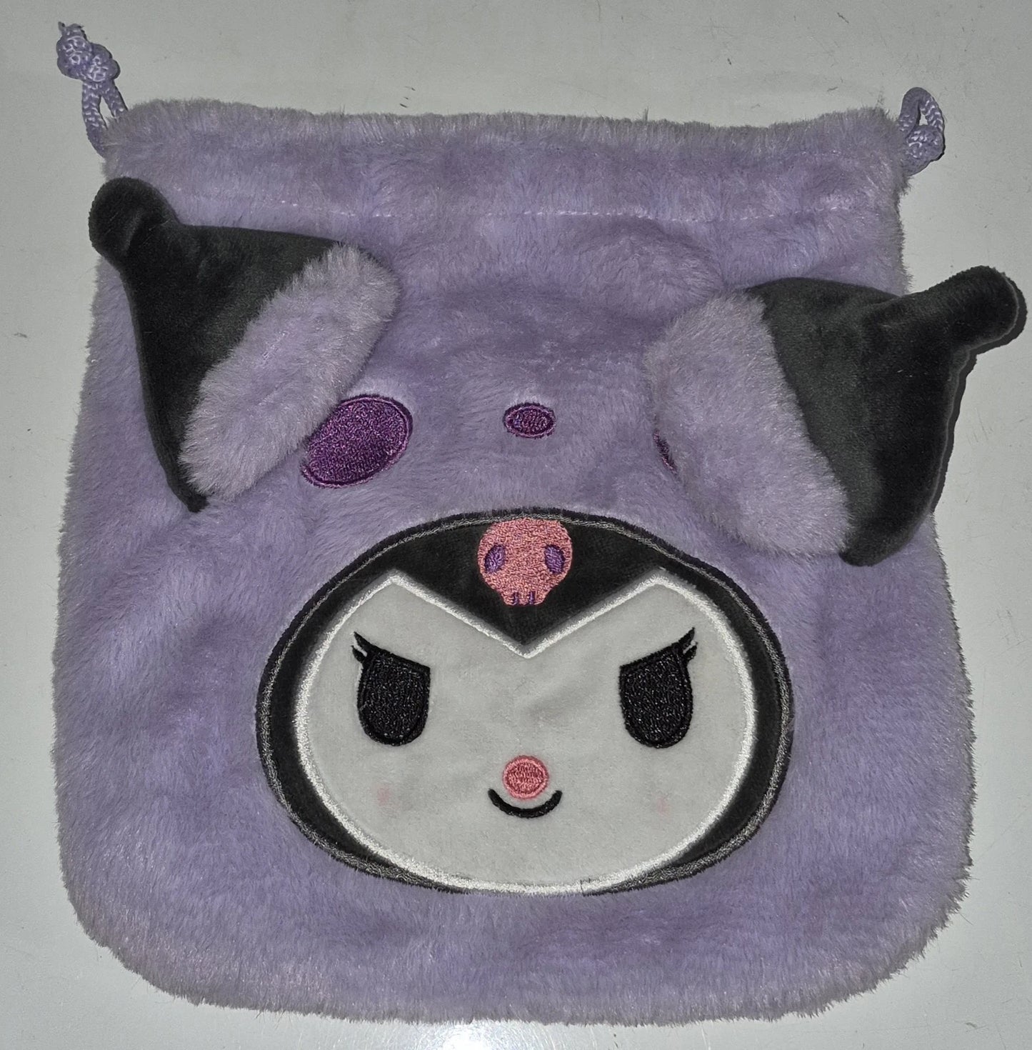 Hello Kitty Kuromi Fluffy Pouch!