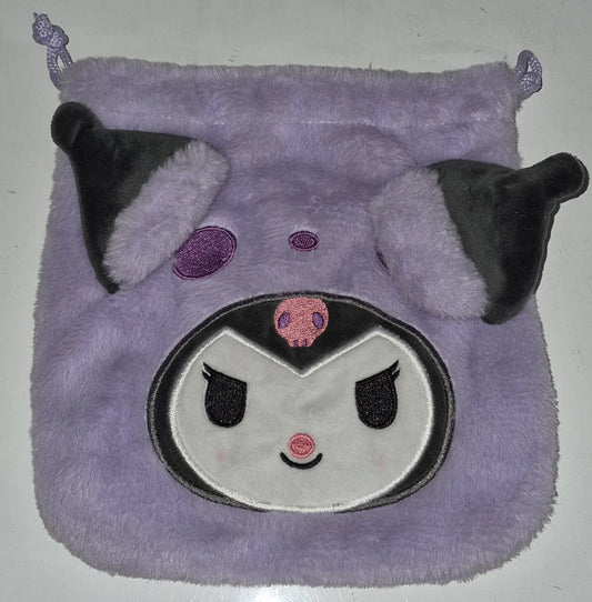 Hello Kitty Kuromi Fluffy Pouch!