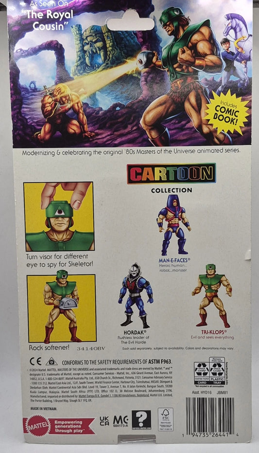 Masters of The Universe Origins Cartoon Collection Action Figure Tri-Klops