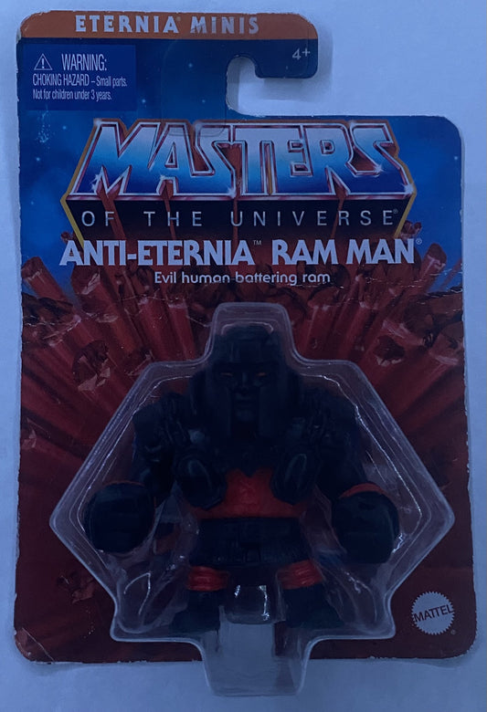 2020 MATTEL MASTERS OF THE UNIVERSE ETERNIA MINIS ANTI-ETERNIA RAM MAN (#HBR92)