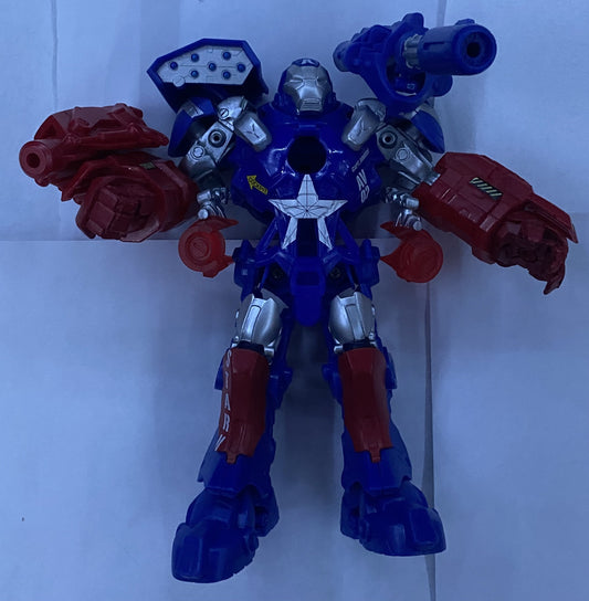 10 Piece Lot Of Ironman , 1 Captain America Ironman Collection 4 Inch Figures 