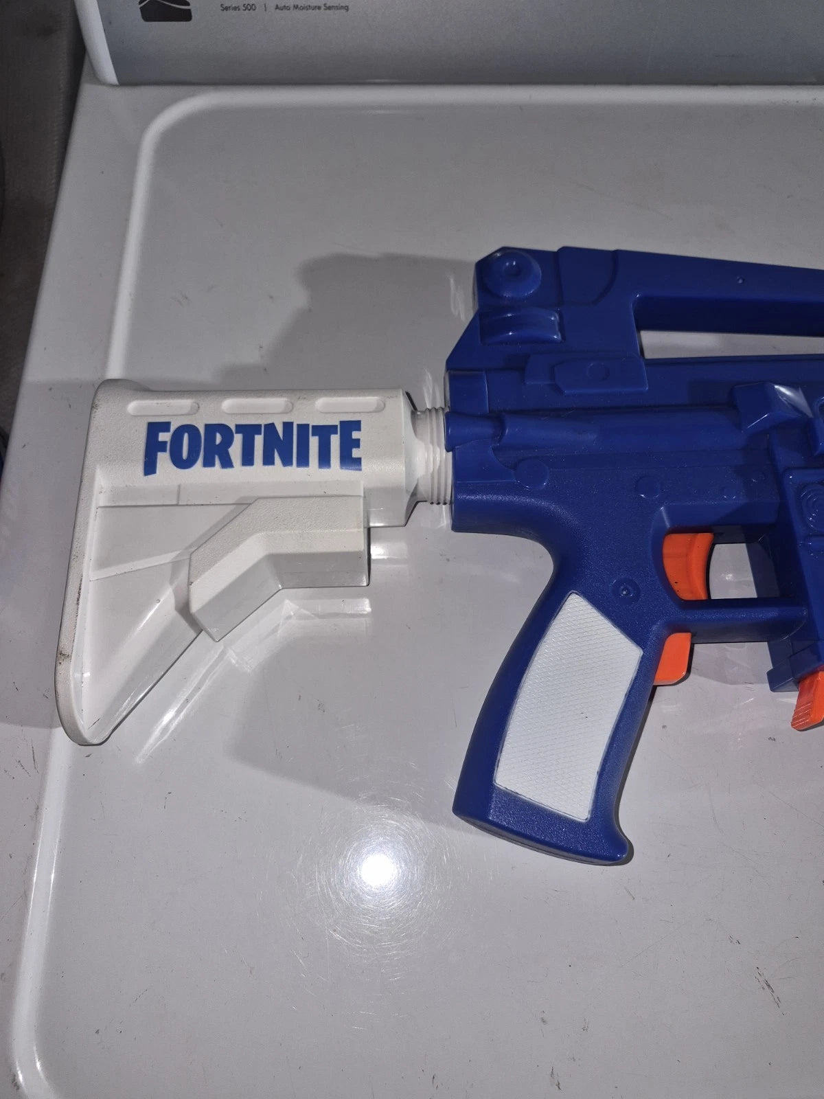 Nerf Fortnite Blue Shock Dart Blaster, Just Missing THE DART CLIP AND DARTS!